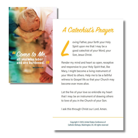 2023 Prayer Card: A Catechist’s Prayer